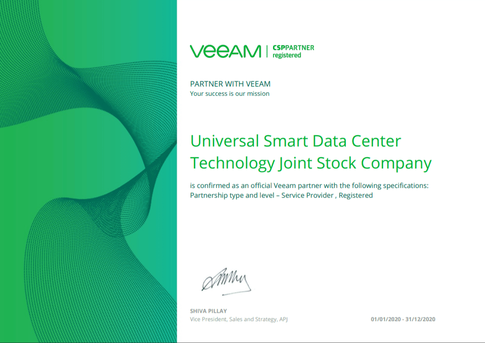 veeam cert usdc