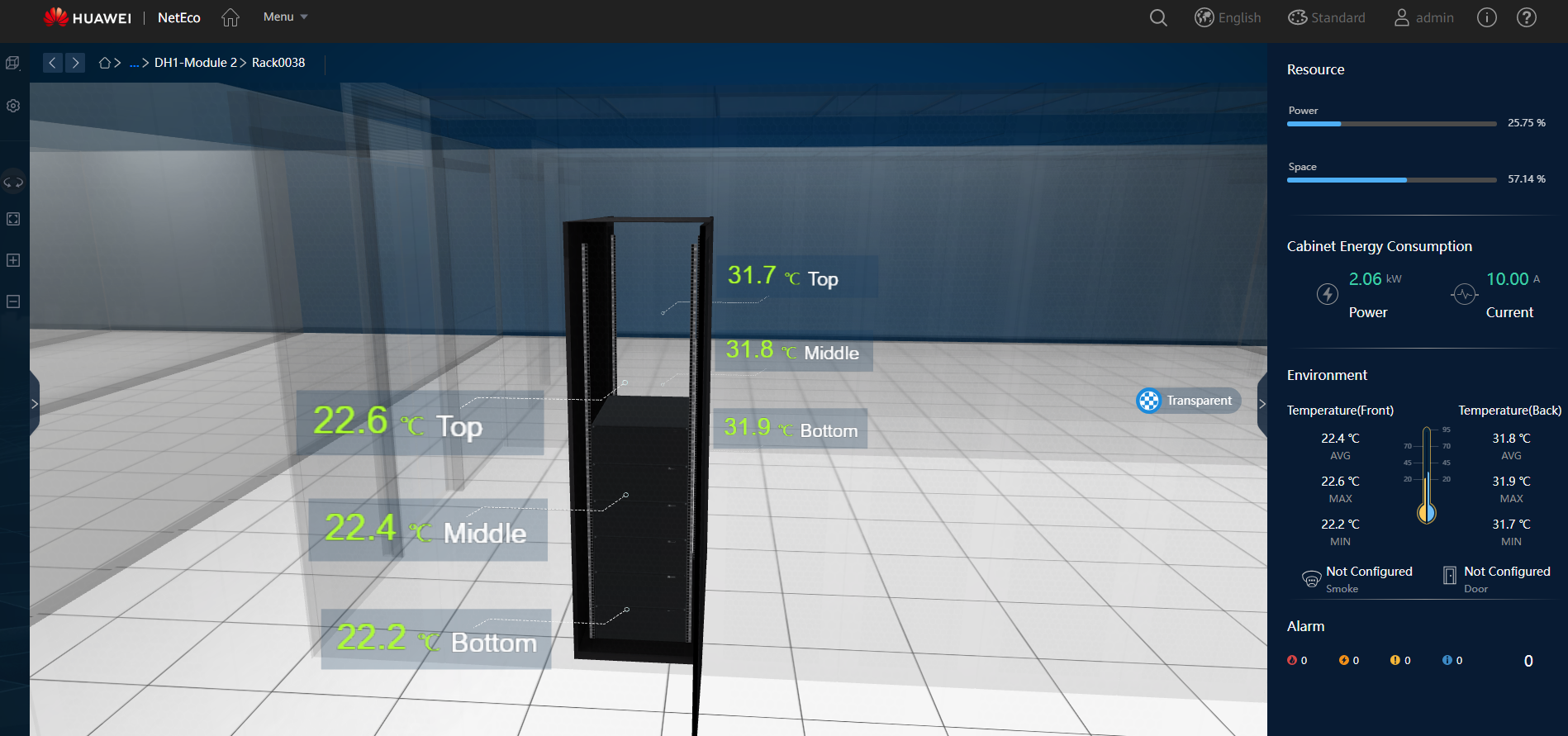 3D view-rack level 1